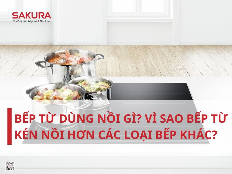 bếp từ dùng nồi gì