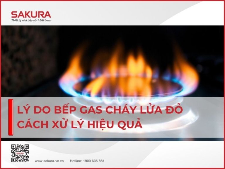 Ly Do Bep Gas Chay Lua Do Va Cach Xu Ly