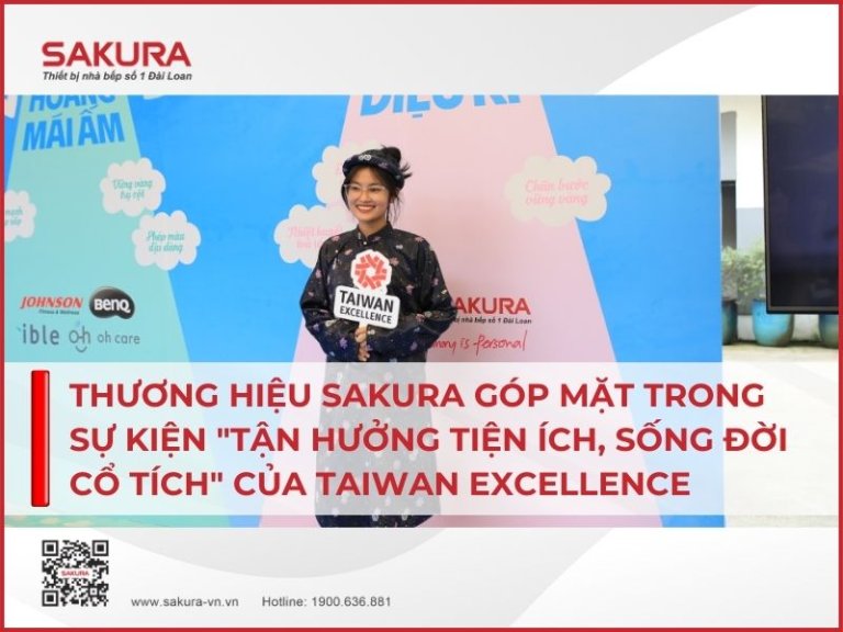 Thuong Hieu Sakura Gop Mat Trong Su Kien “tẬn HƯỞng TiỆn Ích, SỐng ĐỜi CỔ TÍch” CỦa Taiwan Excellence